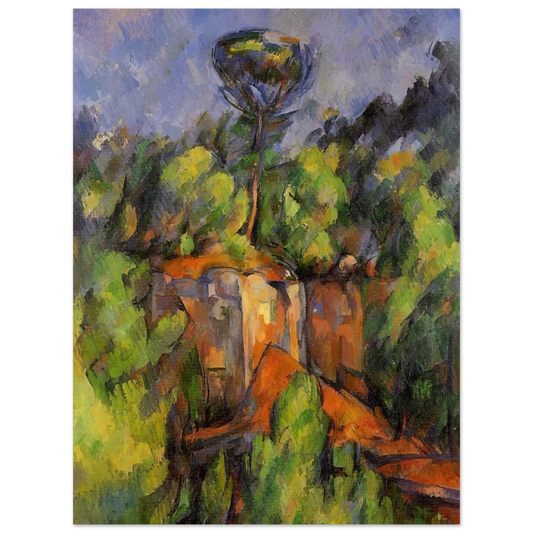 Bibemus Quarry by Paul Cézanne – art poster, view 2