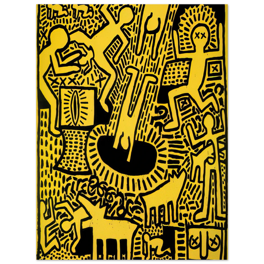 Untitled by Keith Haring (1981) – art poster