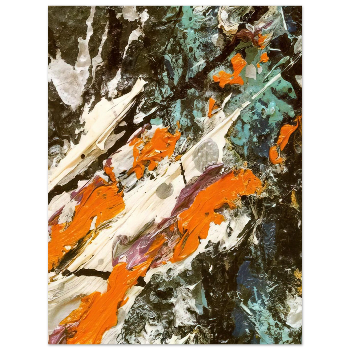 Full Fathom Five by Jackson Pollock – art poster