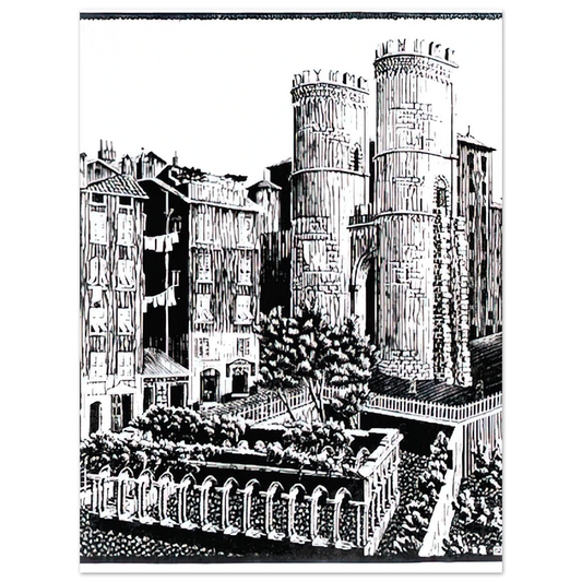 Untitled Print No. 33 by M.C. Escher – art poster