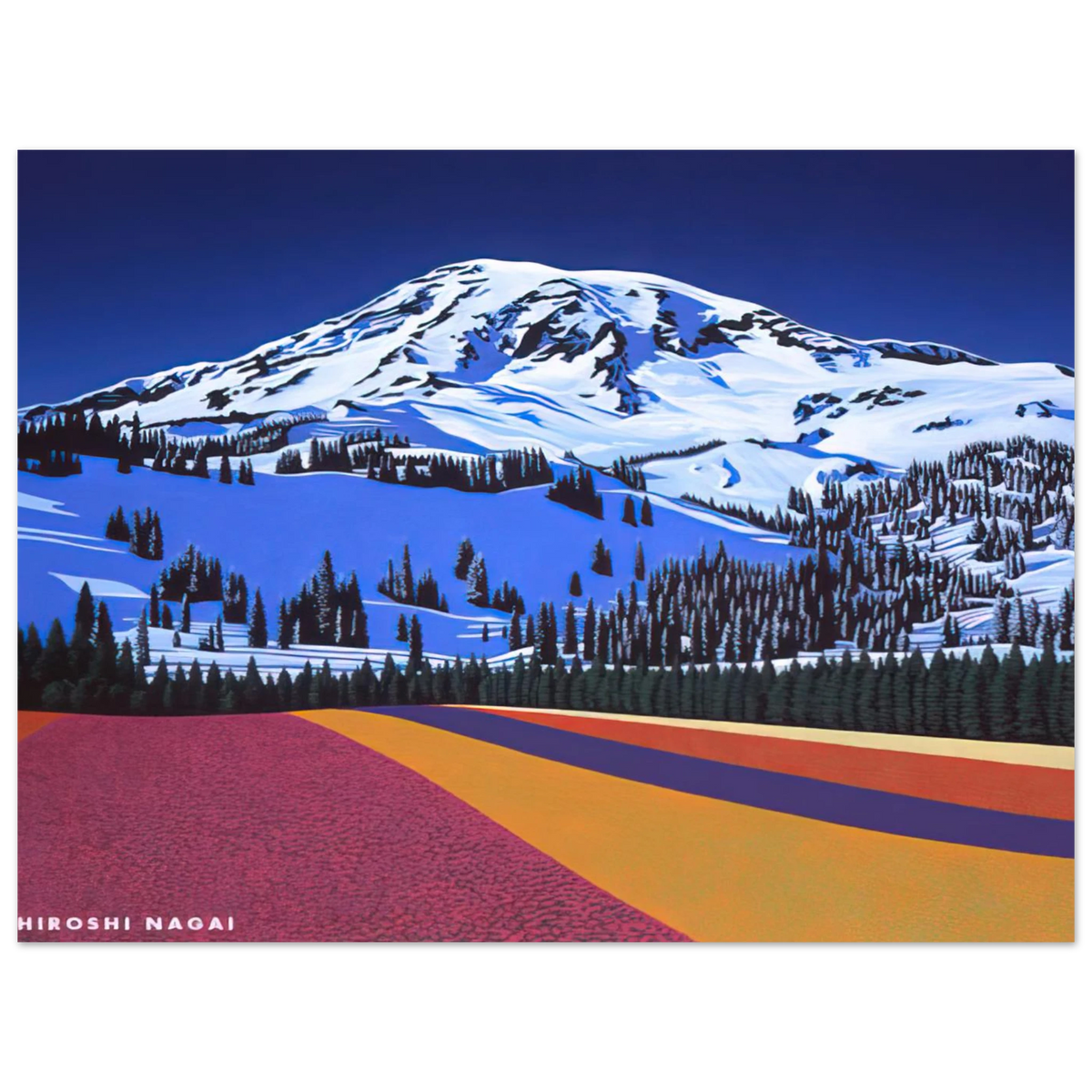 Hokkaido No. 1 by Hiroshi Nagai – art poster