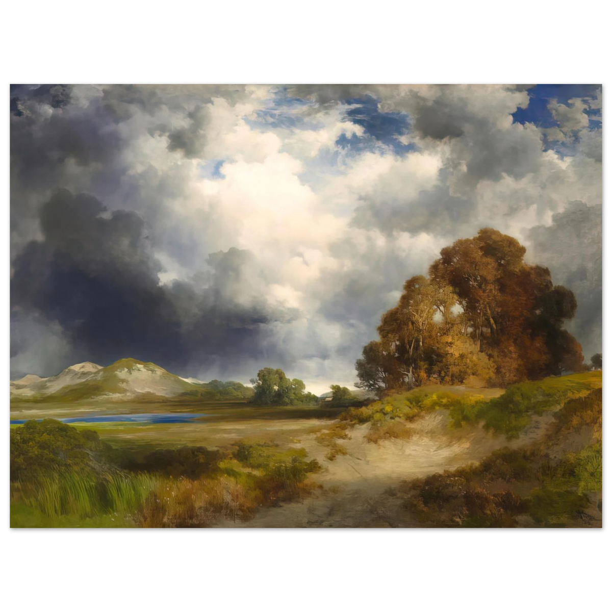 East Hampton by Thomas Moran – art poster, view 2