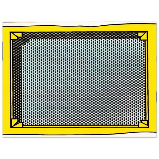 Stretcher Frame by Roy Lichtenstein – art poster, view 2