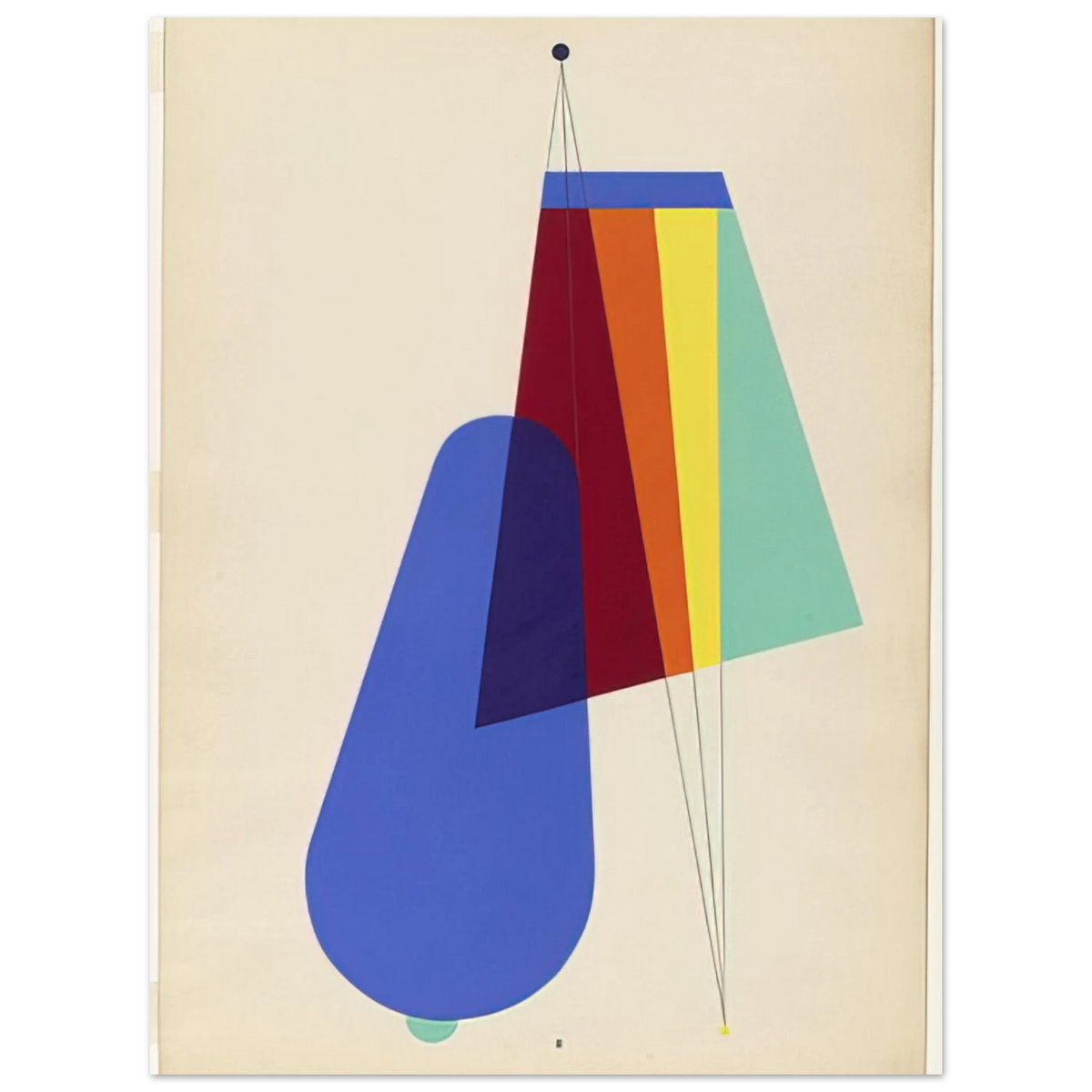 Long Distance From The Portfolio Revolving Doors by Man Ray (1926) – art poster
