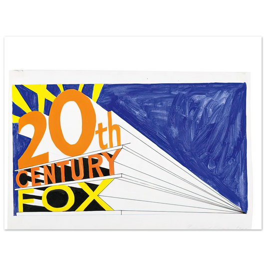 Trademark 5 by Edward Ruscha (1962) – art poster, view 2