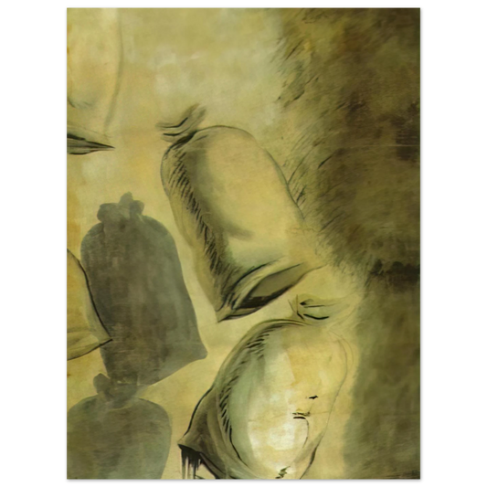 Set Design For The Ballet Los Sacos Del Molinero 1 by Salvador Dali – art poster