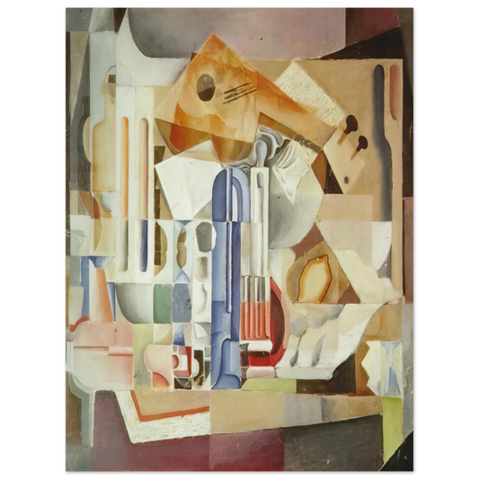 Crystalline Still Life by Salvador Dali – art poster, view 2
