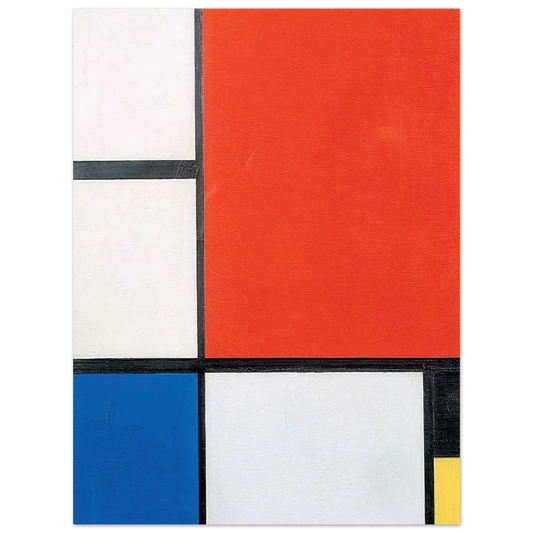 Composition 2 by Piet Mondrian – art poster, view 2