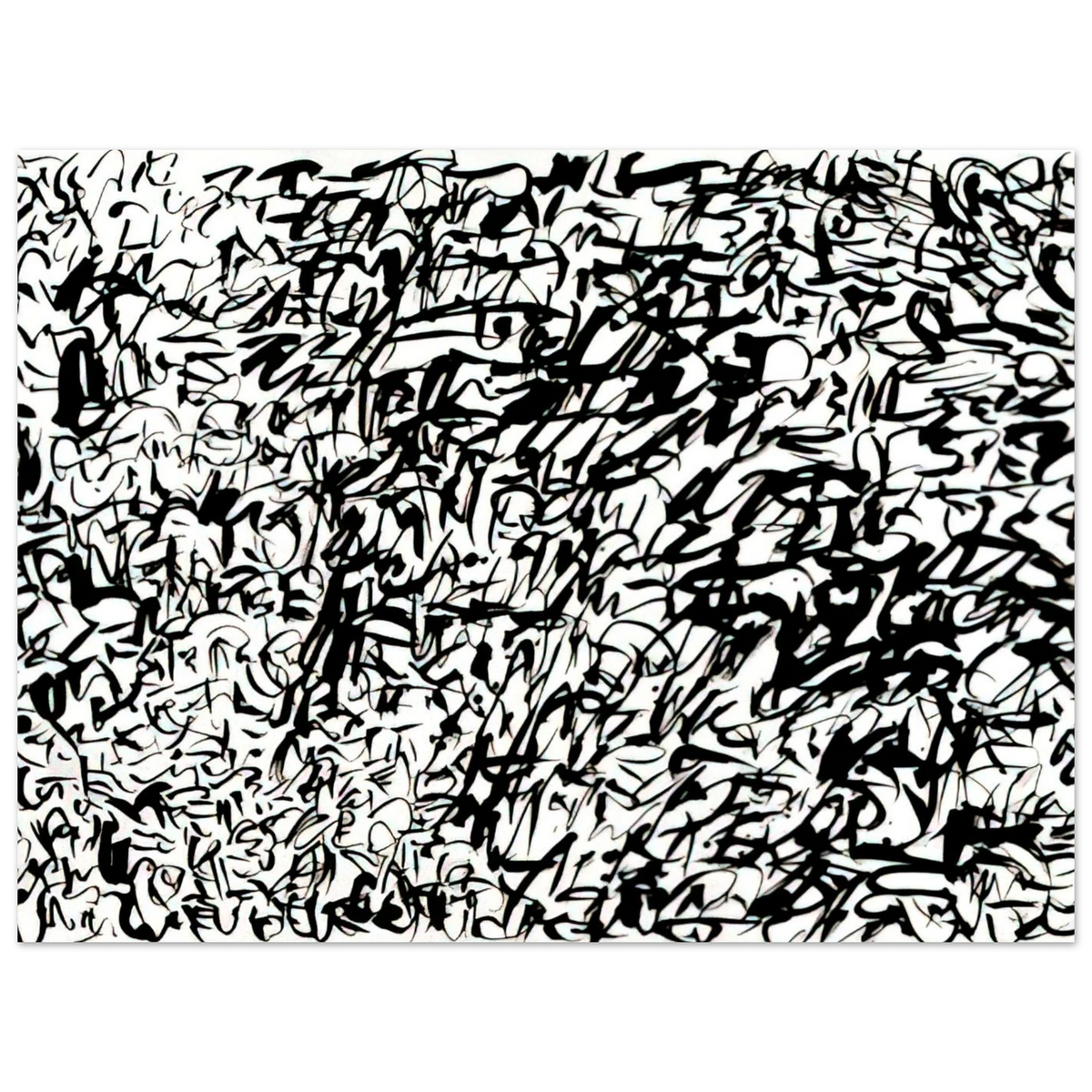 Untitled 2 by Keith Haring (1978) – art poster