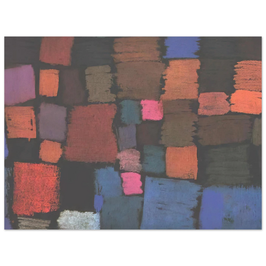 Coming To Bloom by Paul Klee (1934) – art poster