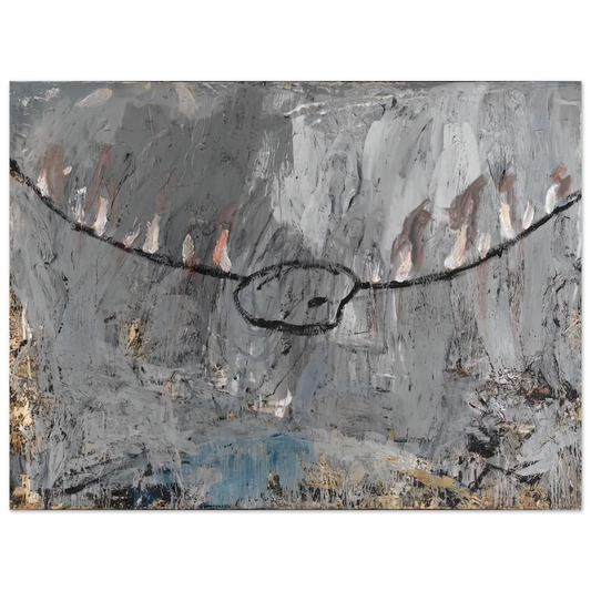 Palette by Anselm Kiefer (1981) – art poster