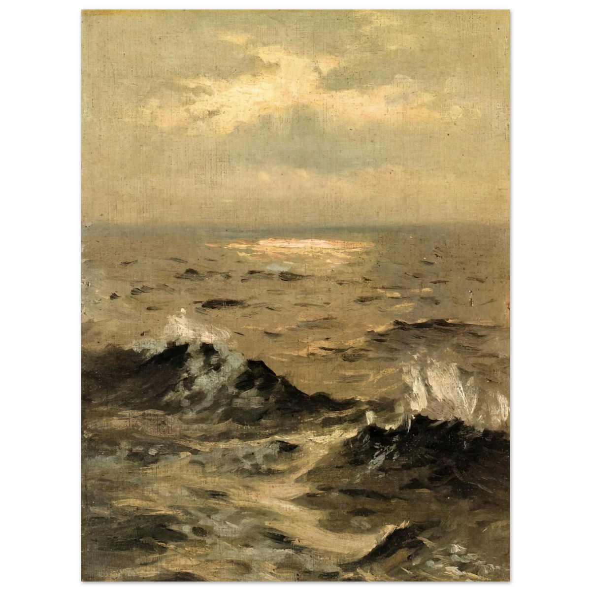 Seascape by John Singer Sargent – art poster