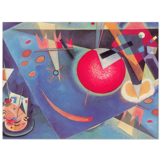 Untitled Artwork No. 6 by Wassily Kandinsky – art poster, view 2