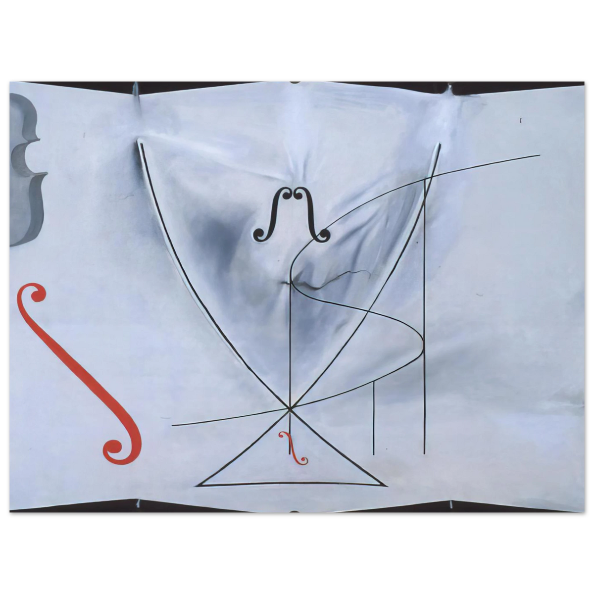The Swallow's Tail by Salvador Dali – art poster