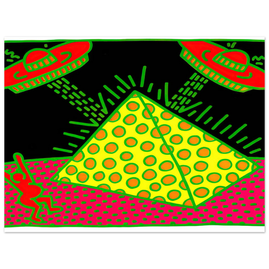 Untitled 3 by Keith Haring (1983) – art poster, view 2