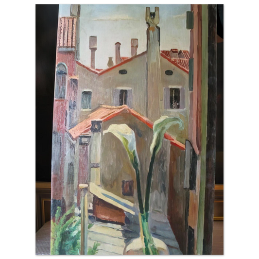 Roofs by Vanessa Bell – art poster