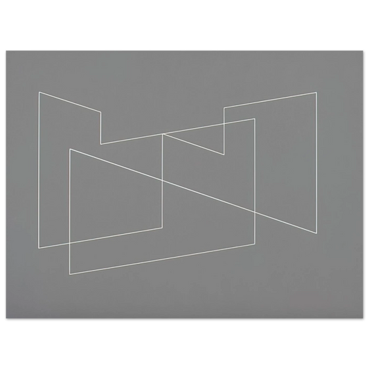 Structural Indication by Josef Albers (1948) – art poster