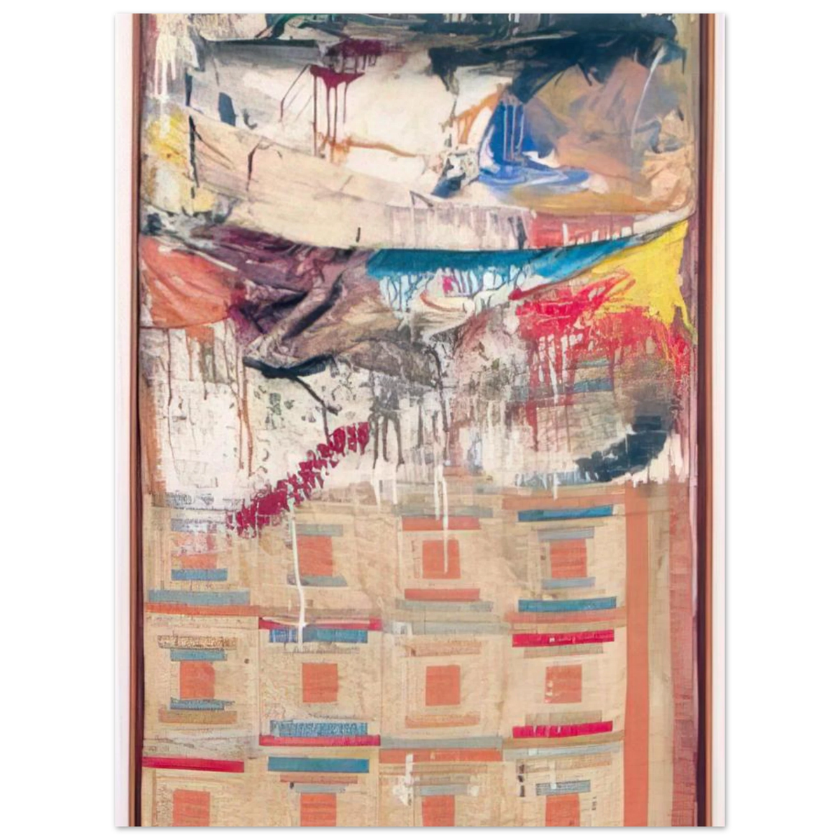 Bed by Robert Rauschenberg – art poster