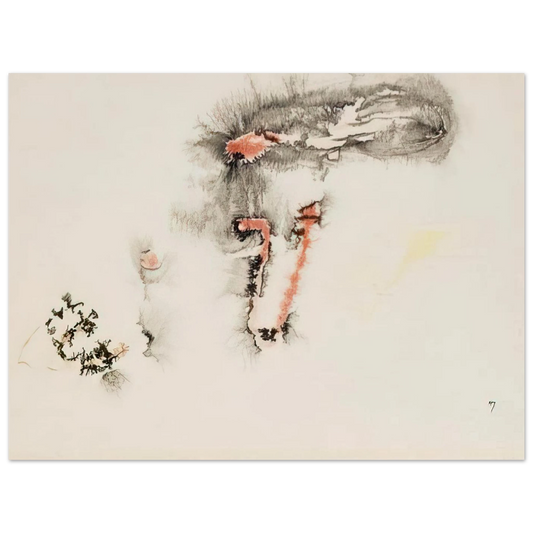 Untitled by Henri Michaux – art poster
