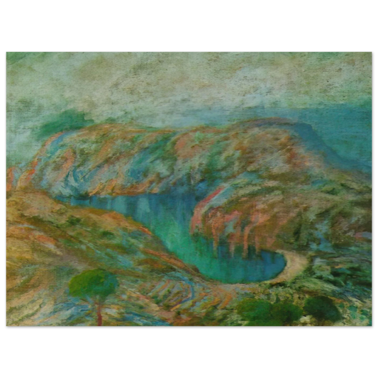 Calanque Jonculs Cadaques by Salvador Dali – art poster
