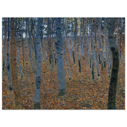 Beech Grove I by Gustav Klimt – art poster, view 2