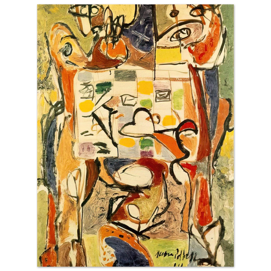 The Tea Cup by Jackson Pollock – art poster