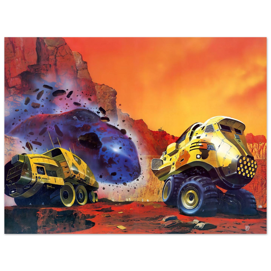 Untitled Artwork No. 2 by Chris Foss – art poster