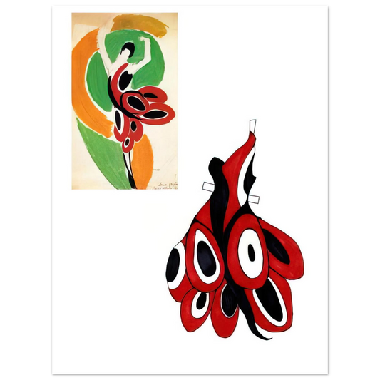Fashion Illustration 6 by Sonia Delaunay – art poster