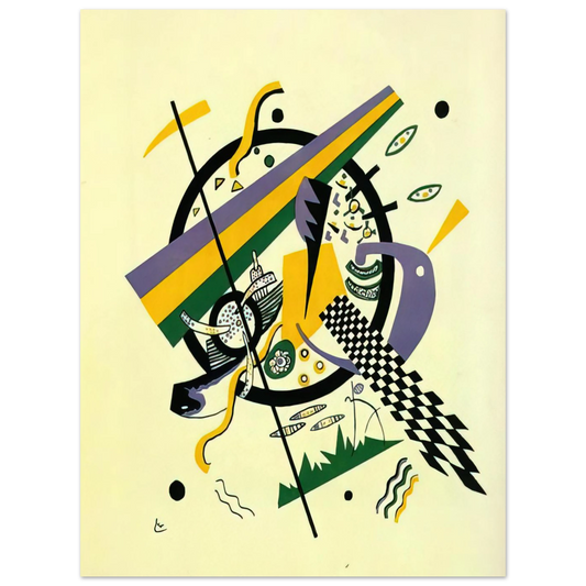 Small Worlds Iv by Wassily Kandinsky (1922) – art poster