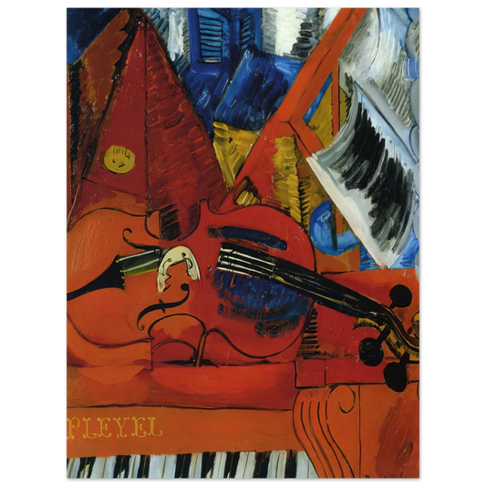 The Violin by Raoul Dufy (1916) – art poster