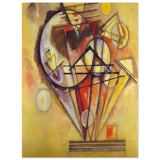 On The Points by Wassily Kandinsky (1928) – art poster, view 2