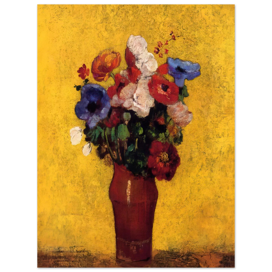 Flowers 4 by Odilon Redon – art poster, view 2