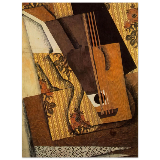 The Guitar by Juan Gris (1914) – art poster