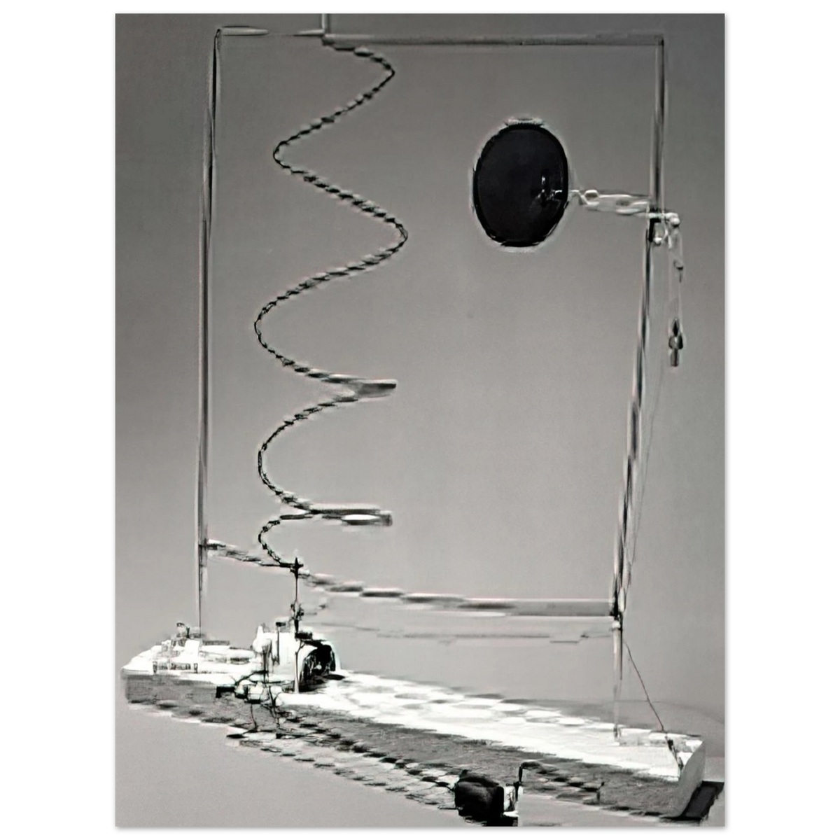 Crank Driven Mobile by Alexander Calder (1932) – art poster