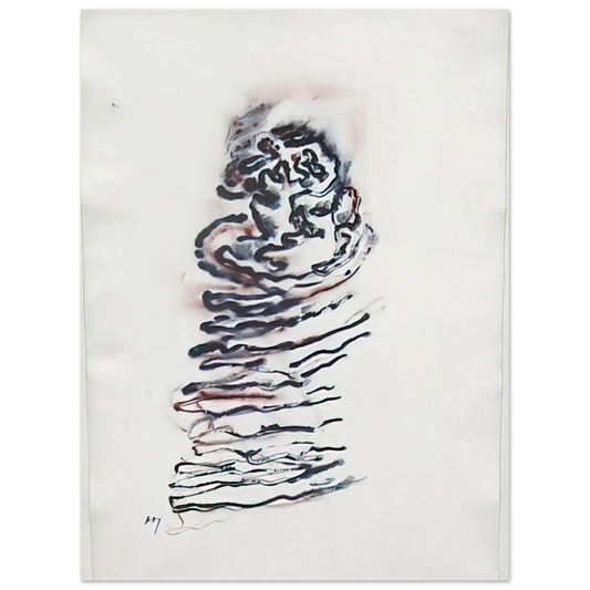 Untitled by Henri Michaux (1970) – art poster, view 2