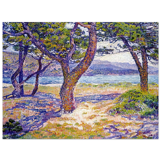 Il Mediterraneo Presso Le Lavandou by Theo van Rysselberghe – art poster, view 2