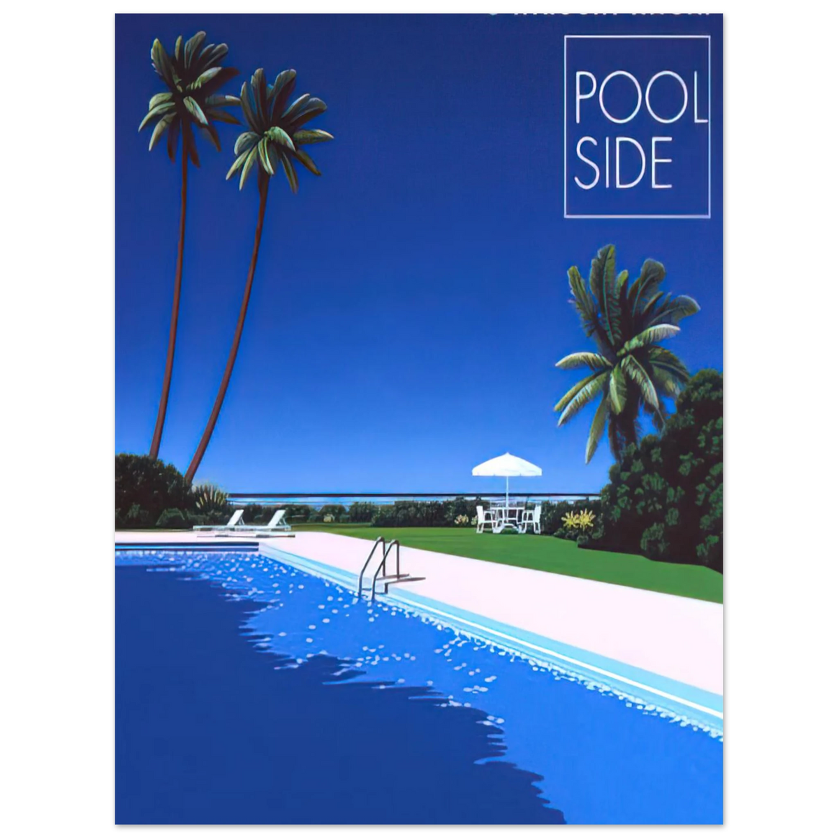 Poolside No. 22 by Hiroshi Nagai – art poster