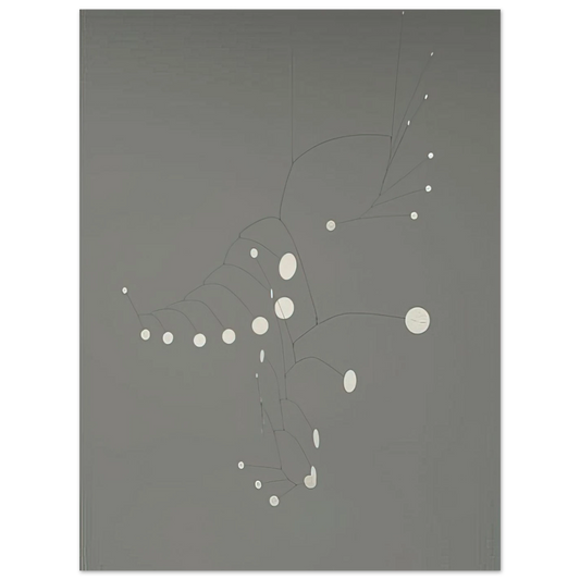 Snow Flurry by Alexander Calder (1948) – art poster