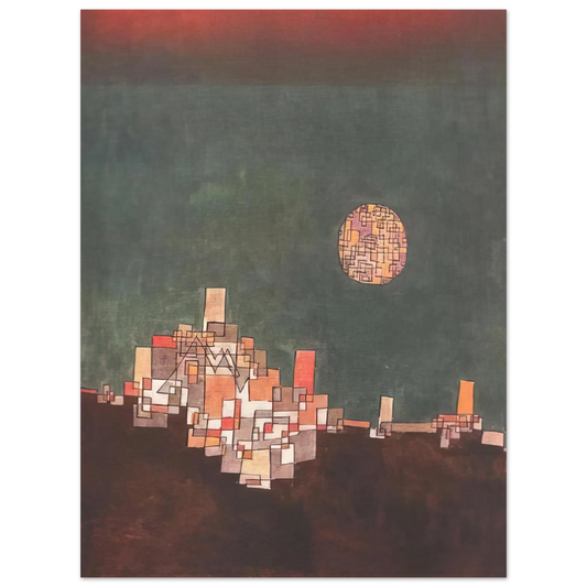 Chosen Site by Paul Klee (1940) – art poster
