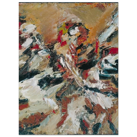 Study After Titian I by Frank Auerbach – art poster