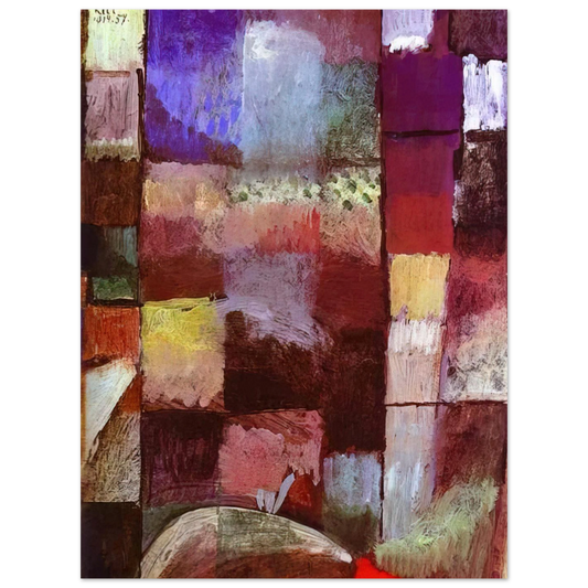 Hamamet by Paul Klee (1914) – art poster