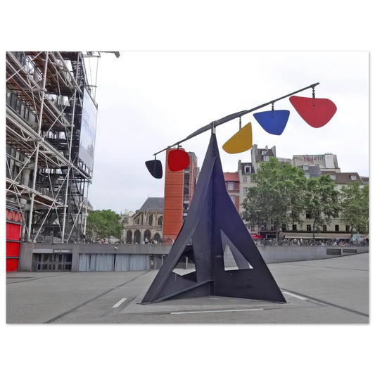 Horizontal by Alexander Calder (1974) – art poster
