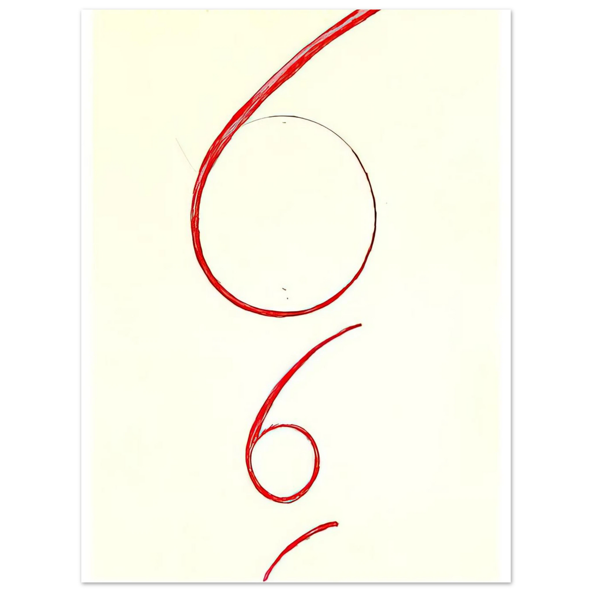 Untitled by Louise Bourgeois (1995) – art poster, view 2