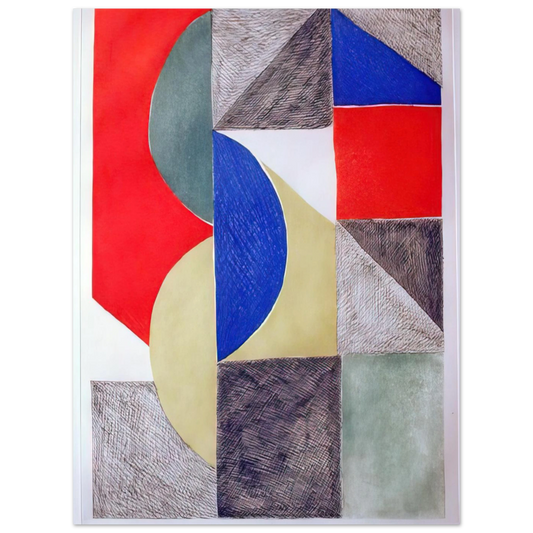 Abstract Composition by Sonia Delaunay – art poster, view 2