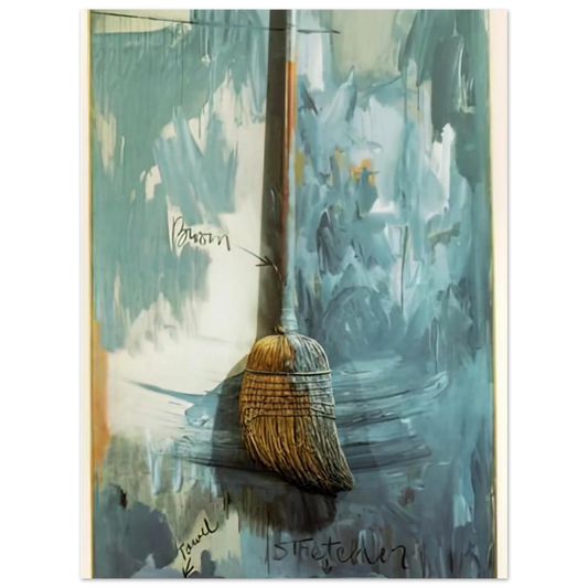 Fools House by Jasper Johns – art poster