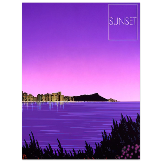 Sunset05bhq by Hiroshi Nagai – art poster