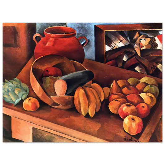 Still Life With Fruit by Moise Kisling (1913) – art poster