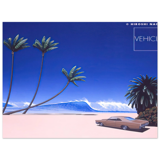 Vintage Car No. 13 by Hiroshi Nagai – art poster, view 2