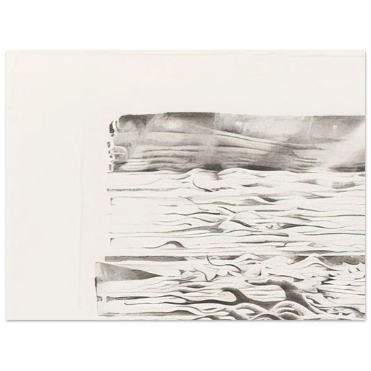 Sixteenth Stone by Lee Bontecou (1980) – art poster, view 2