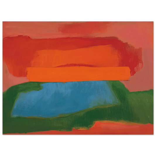 Number 2 by Esteban Vicente (1967) – art poster, view 2